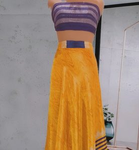 Wrap Around Silk Skirt